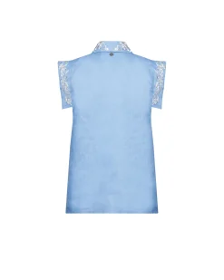 Shirt with ornamental embroidery