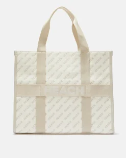 SHOPPER SHOPPER IN FABRIC WITH LOGO