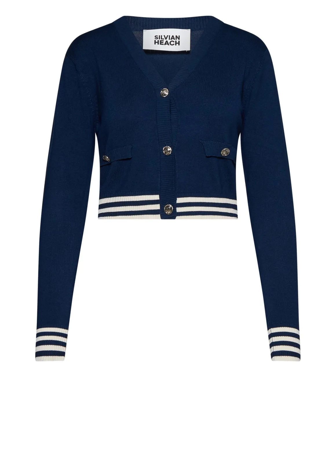 Short cardigan with decorative details