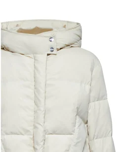Short down jacket with high collar