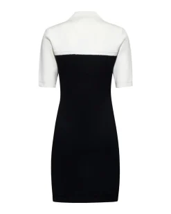 Short dress with contrasting details