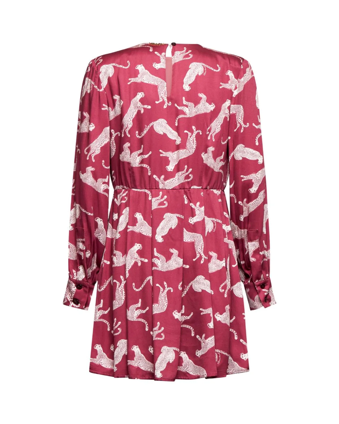 Short dress with print