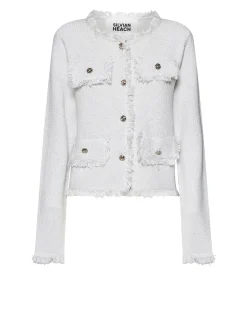 Short jacket with decorative details