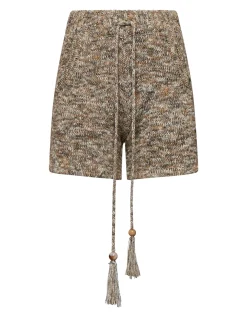 Shorts in Melange shirt