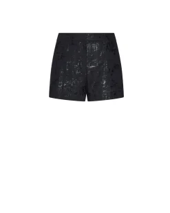 Shorts with decorative finish and essential design