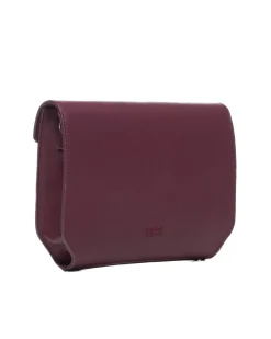 Shoulder bag with flap and snap closure
