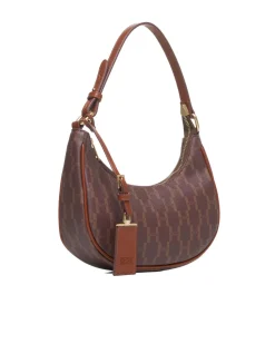 Shoulder bag with logo motif
