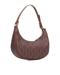 Shoulder bag with logo motif