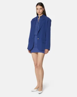Single -breasted oversize blazer