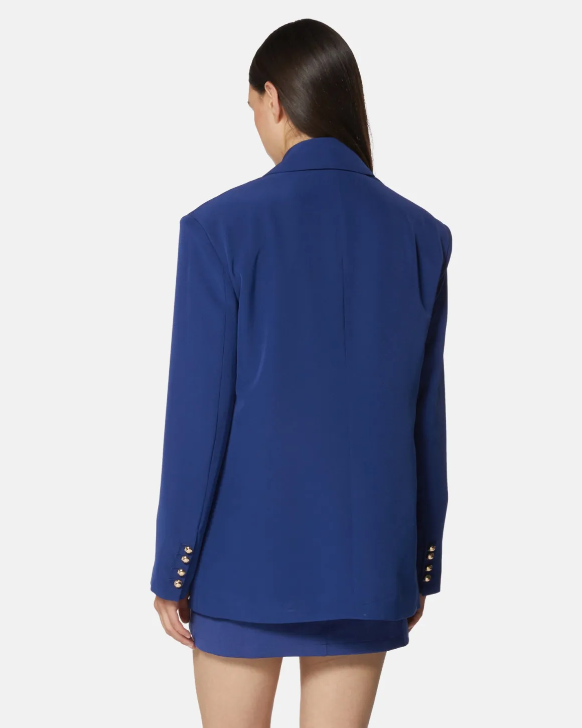Single -breasted oversize blazer