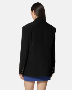 Single -breasted oversize blazer