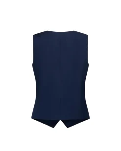 Single-breasted tailored vest
