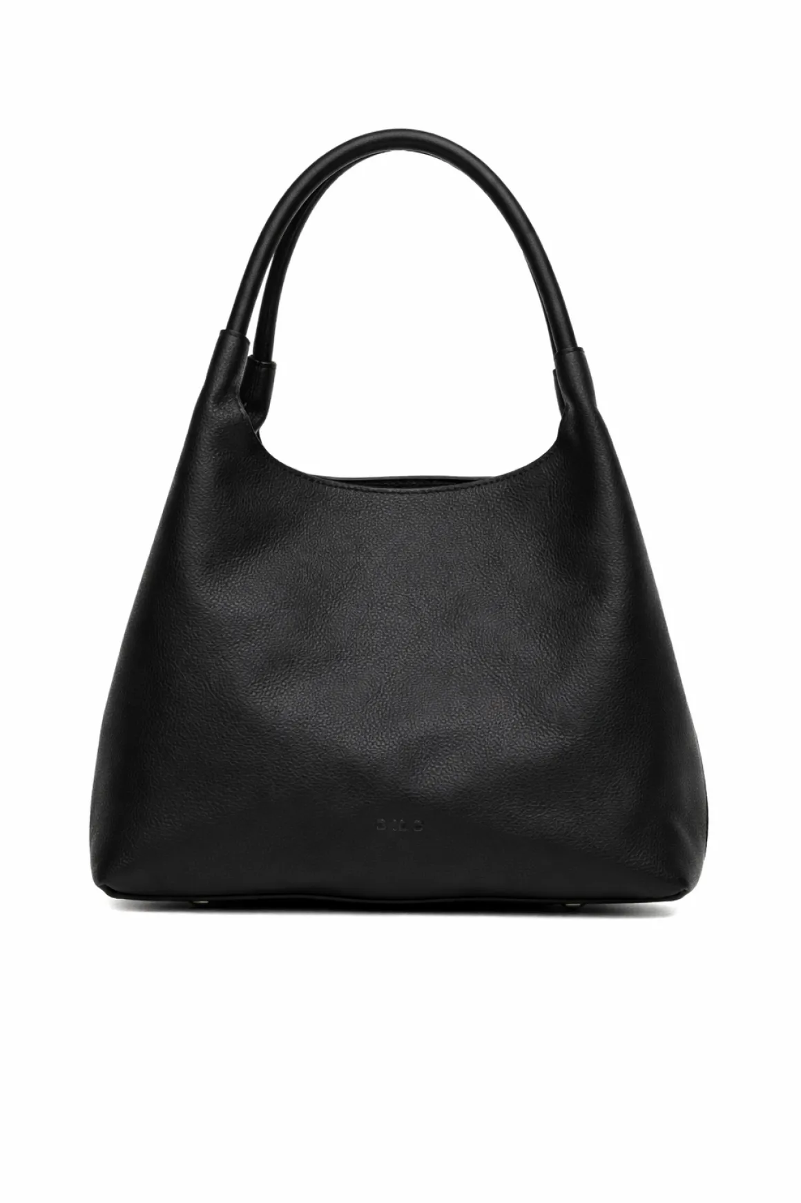 Smooth shoulder bag with ring handle