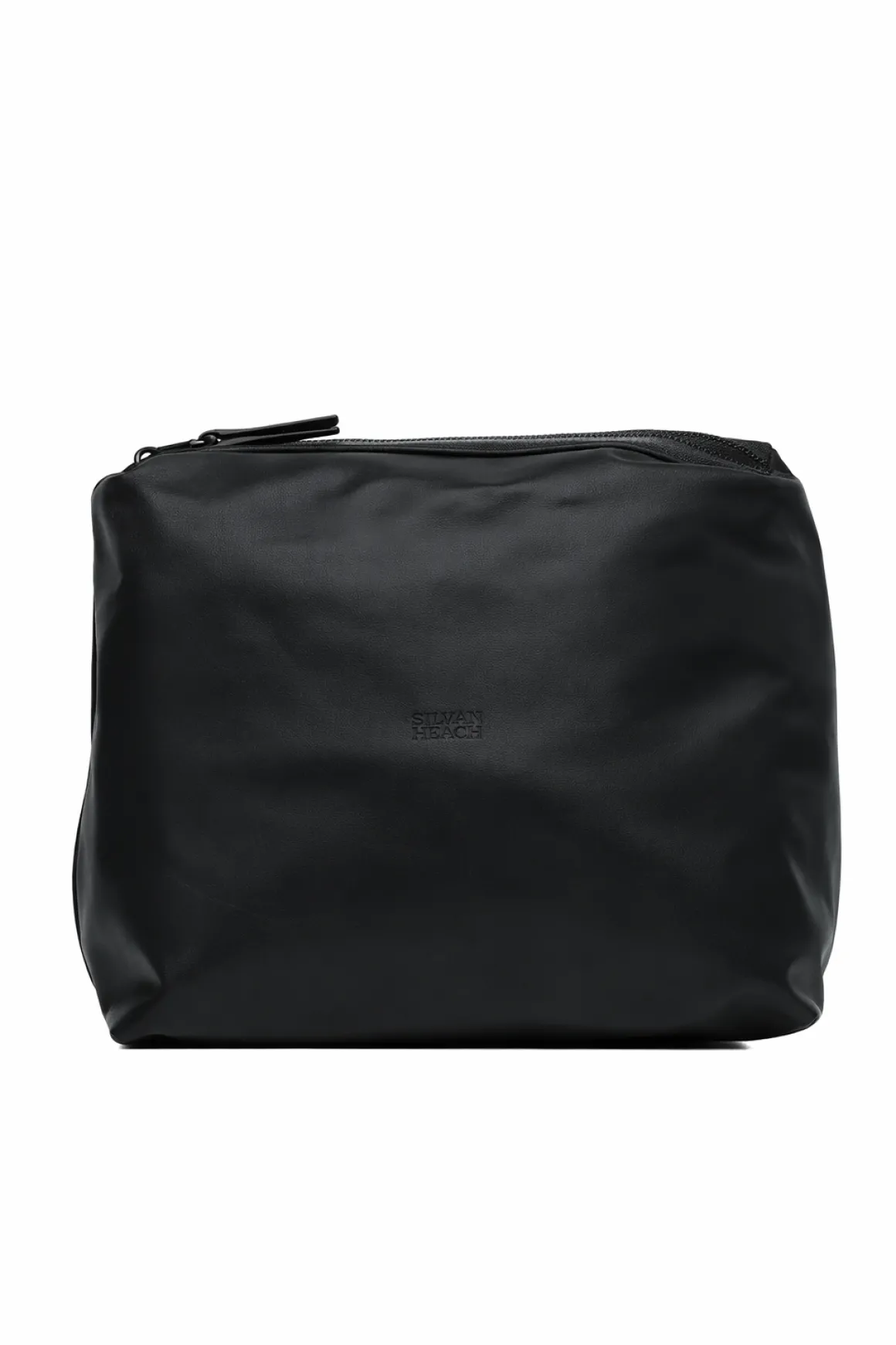Smooth shoulder bag with ring handle