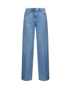 Straight five-pocket jeans