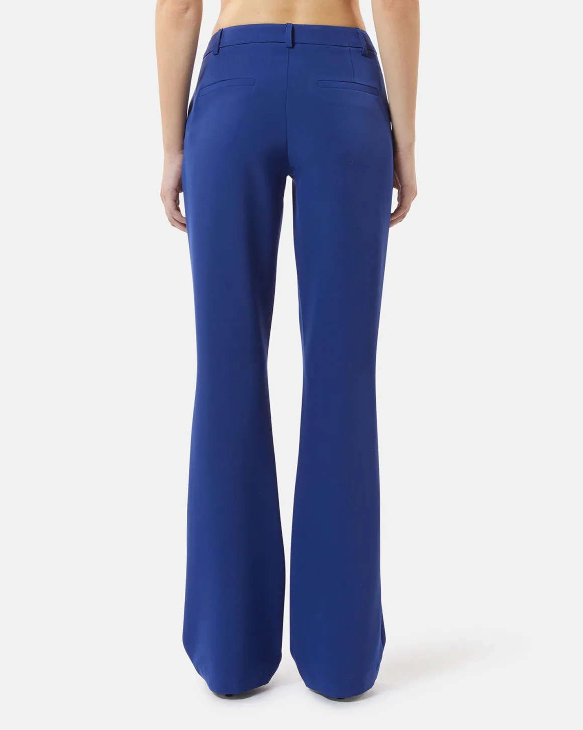 Straight leg trousers