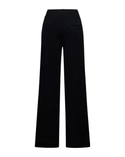 Stretch flare trousers