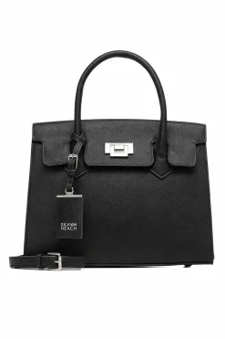 Structured bag with twist lock closure