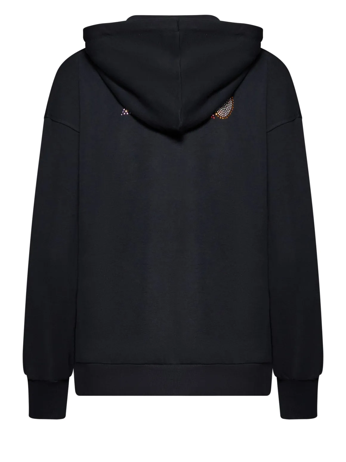 Sweatshirt with zip and hood with an essential design