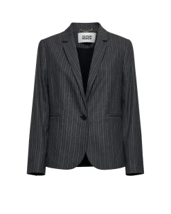 Thin striped blazer
