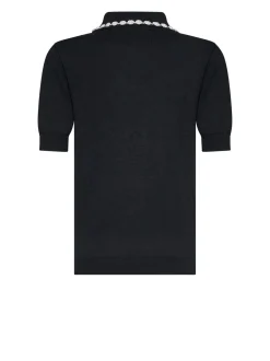 Top with decorated collar and iconic design
