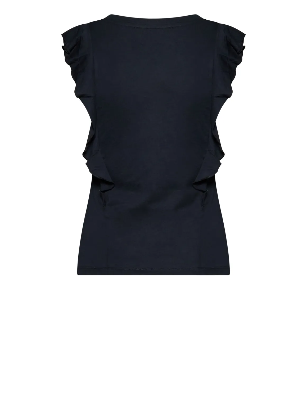 Top with decorated neckline and iconic details
