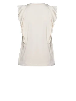 Top with jewel neckline and decorative details