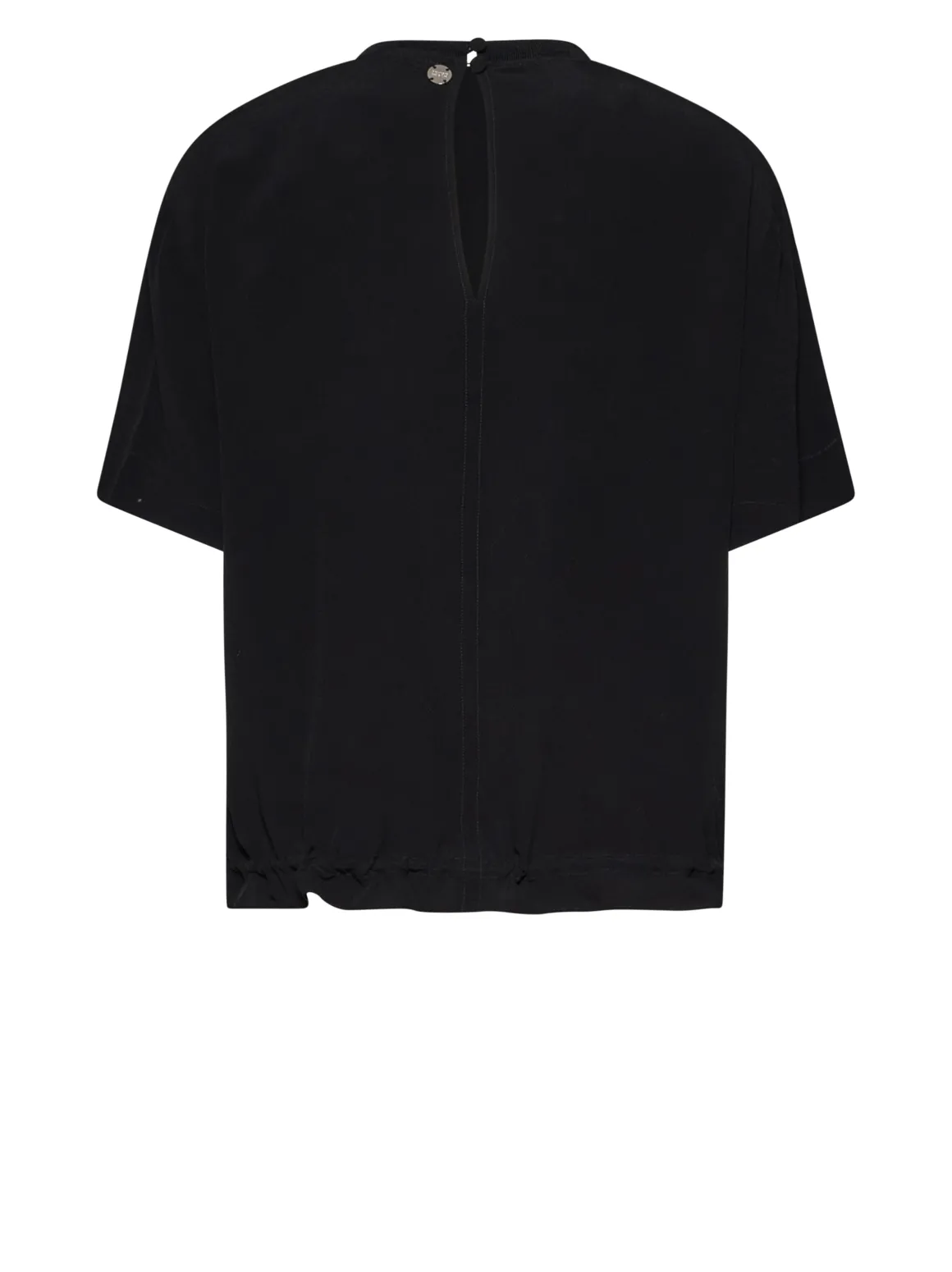 Top with perforated details and contemporary design