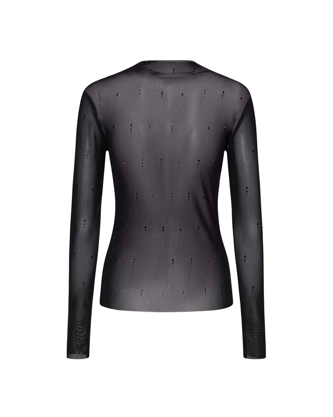 Top with see-through effect and sophisticated design