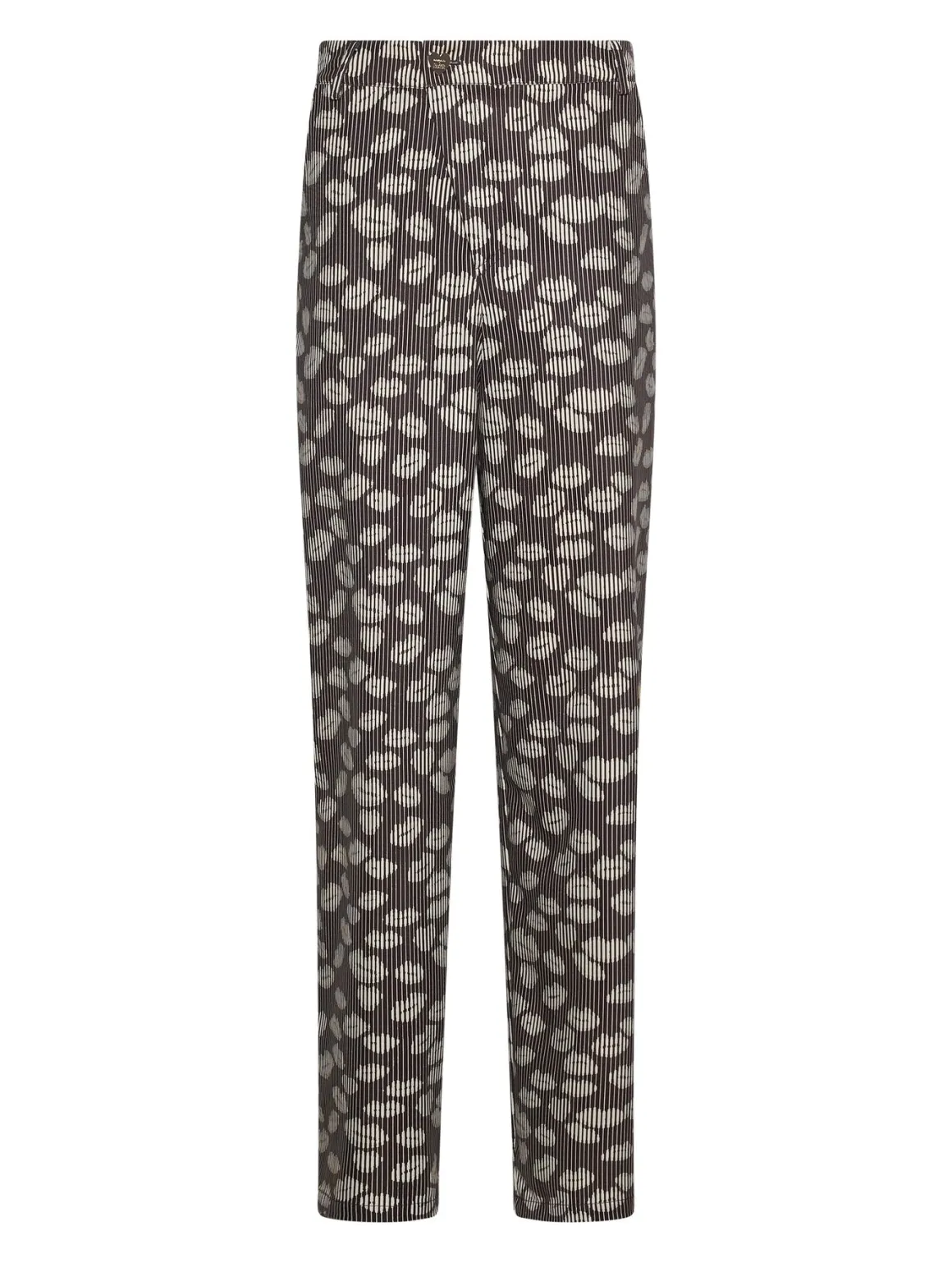 Trousers with All-Over graphic pattern