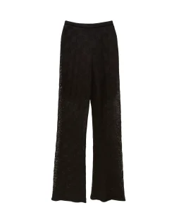 Trousers with all-over graphic pattern and bold design