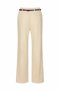 Trousers with drawstring and contemporary design