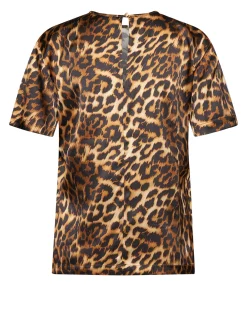 T-shirt with animal motif and iconic design