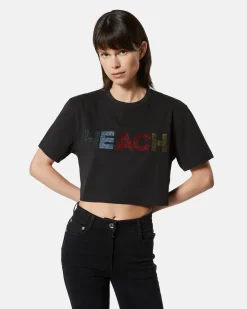 T-shirt with colored logo