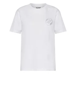 T-shirt with iconic symbol and minimal design