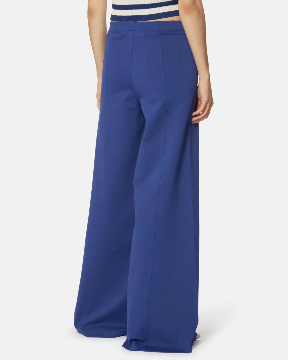 Wide leg trousers